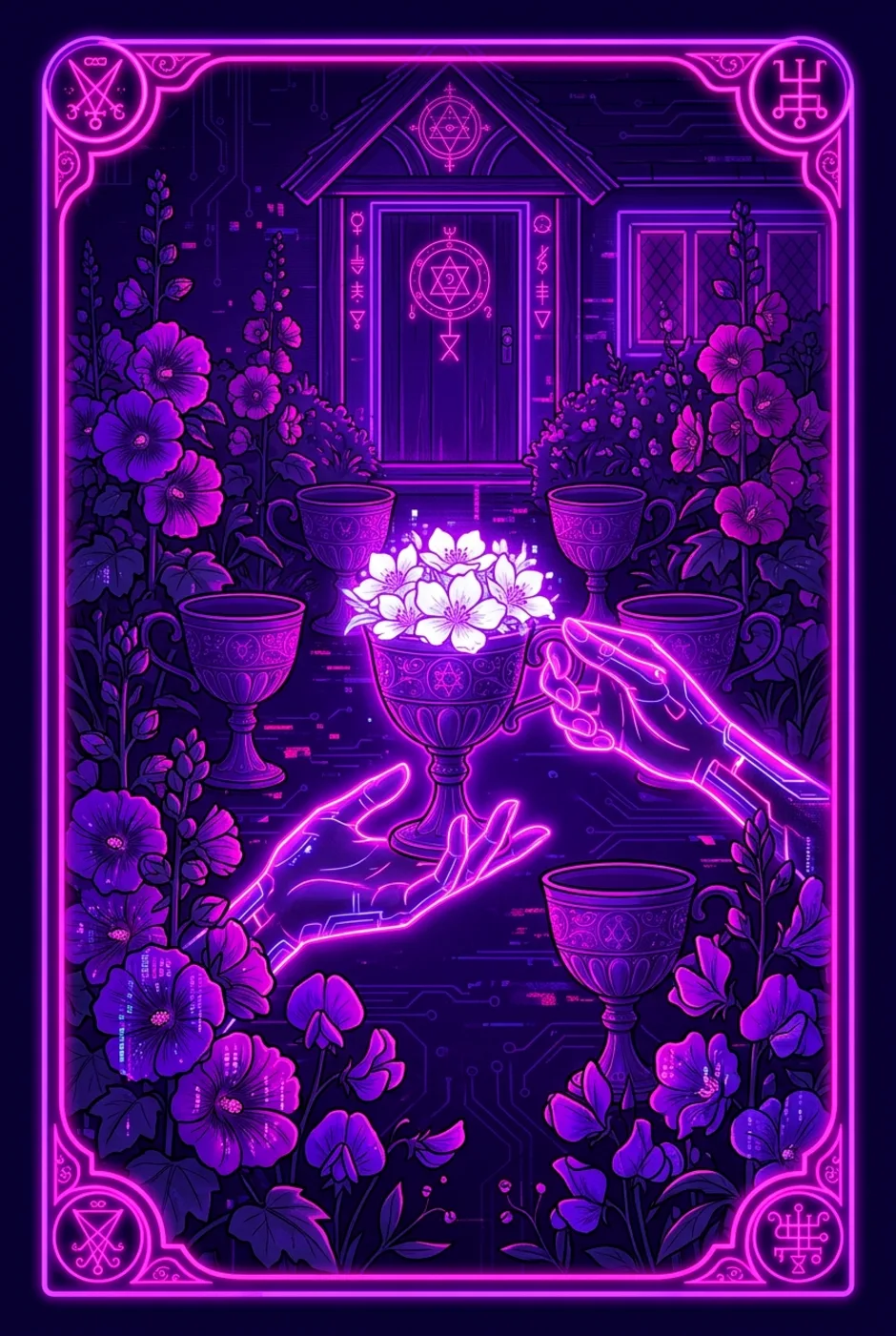 Six of Cups, reversed, a Core tarot card